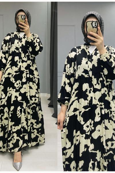 Alacati elbise Siyah