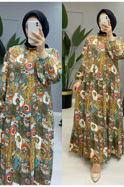 Alya Nefti Yeşili Sarı