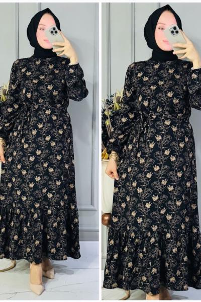 Büşra elbise Siyah