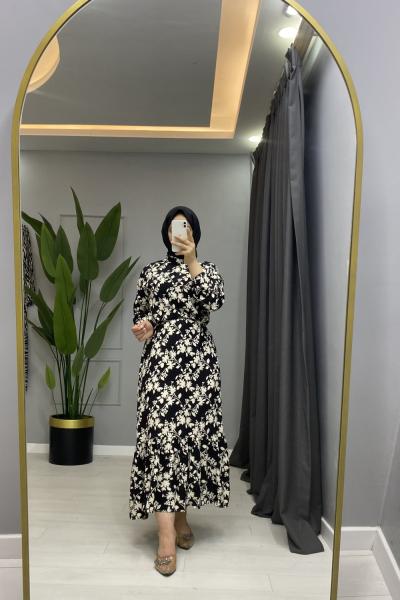 Ceren yazlik elbise Siyah