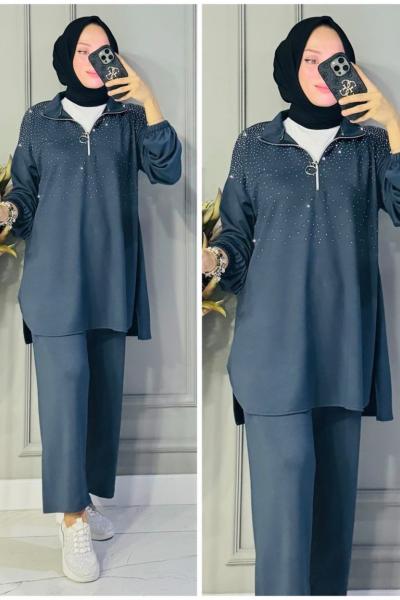 Ferda  taşlı takım  Füme