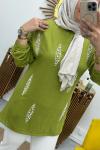 İnci Tunik Mint Yeşili