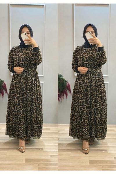 Leopar elbise Leopar