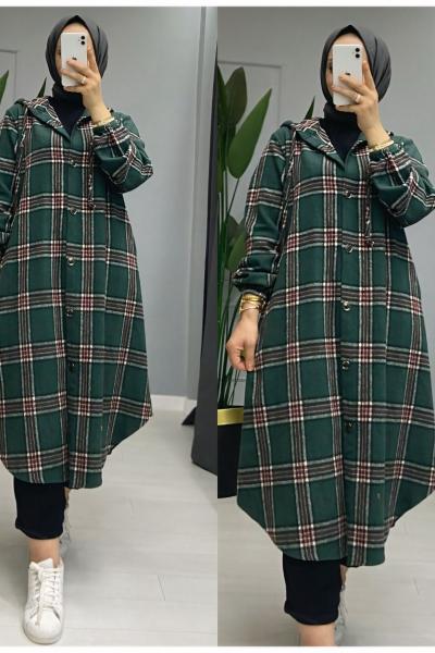 Oduncu gomlek Yeşil